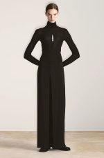 Wide-Leg Pants Black