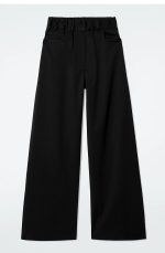 Wide-Leg Pants Black - Image 4