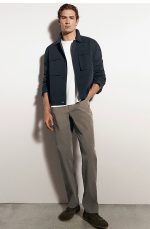 Cotton Shirt Navy - Image 2