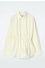 Drawstring Shirt Cream - Image 4