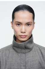 Wool Turtleneck Shirt Gray - Image 2