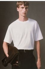 Round-Neck T-Shirt White - Image 2