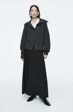 Knitted Collared Cardigan - Image 2