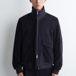 Leather Jacket Navy