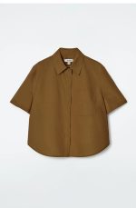 Cotton Shirt Brown - Image 3