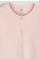 Merino Cardigan Pink - Image 5