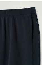 Knitted Trousers Navy - Image 4
