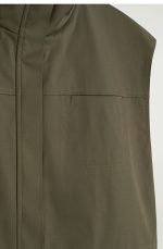 Turtleneck Vest Khaki - Image 4