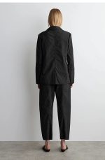 Single-Breasted Blazer Black - Image 2