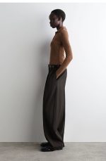 Merino Slim Polo Brown - Image 2