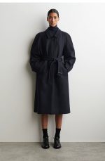Wool Coat Navy