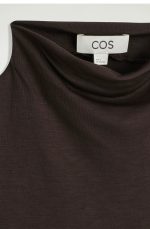 Turtleneck T-Shirt Brown - Image 5