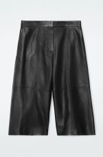 Leather Wide-Leg Pants - Image 3