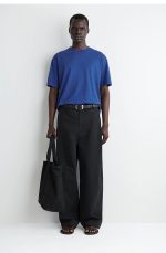 Round-Neck T-Shirt Blue - Image 2