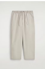 Drawstring Pants Beige - Image 4