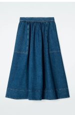 Denim Regular Skirt - Image 3