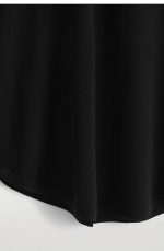 Merino Round-Neck Top Black - Image 5