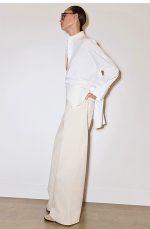 Wide-Leg Pants Beige - Image 2