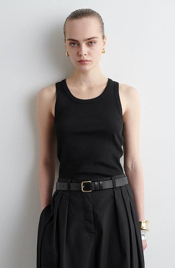 O1CN01bGuRXT1u7vt6b1V3I_!!4611686018427380567-0-item_pic Sleeveless Base-Layer Black - Image 1