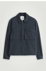 Cotton Shirt Navy - Image 4
