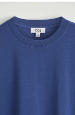 Round-Neck T-Shirt Blue - Image 5
