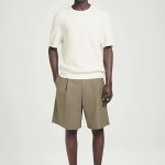 Cotton Shorts Beige