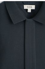 Cotton Jacket Navy - Image 5