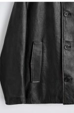 Leather Jacket Black - Image 5