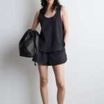 Suede Round-Neck Vest