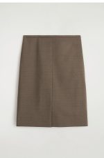Wool Regular Skirt - Image 4