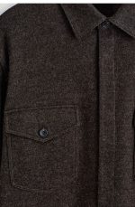 Wool Shirt Brown - Image 5