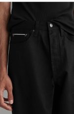 Denim Straight Pants - Image 3