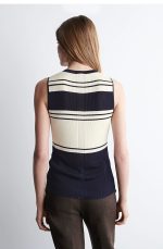 Knitted Slim Vest - Image 2
