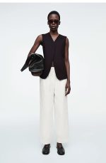 Cotton Drawstring Pants White