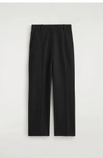 Straight Trousers Black - Image 4