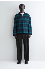 Cotton Shirt Navy - Image 2