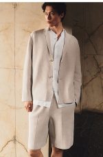 Knitted Single-Breasted Jacket