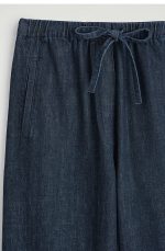 Denim Drawstring Jeans - Image 5