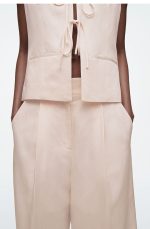 Wide-Leg Pants Pink - Image 2