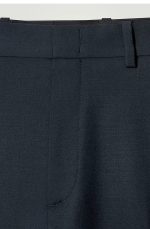 Slim Trousers Navy - Image 5