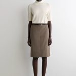 Wool Regular Skirt