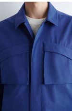 Cotton Shirt Blue - Image 3