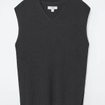 Wool Vest Black