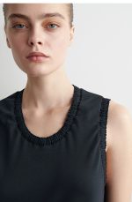 Cotton Pleated Dress - Image 3