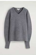 Standard V-neck Merino Wool Knitwear - Image 4