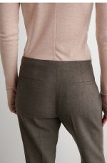 Cashmere Slim Trousers Gray - Image 2