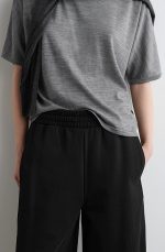 Wide-Leg Pants Black - Image 2