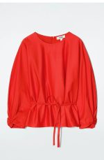 Drawstring Top Red - Image 3
