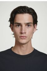 Round-Neck T-Shirt Navy - Image 3