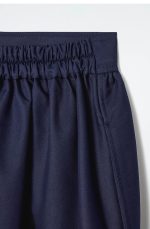 Pleated Skirt Navy - Image 4
